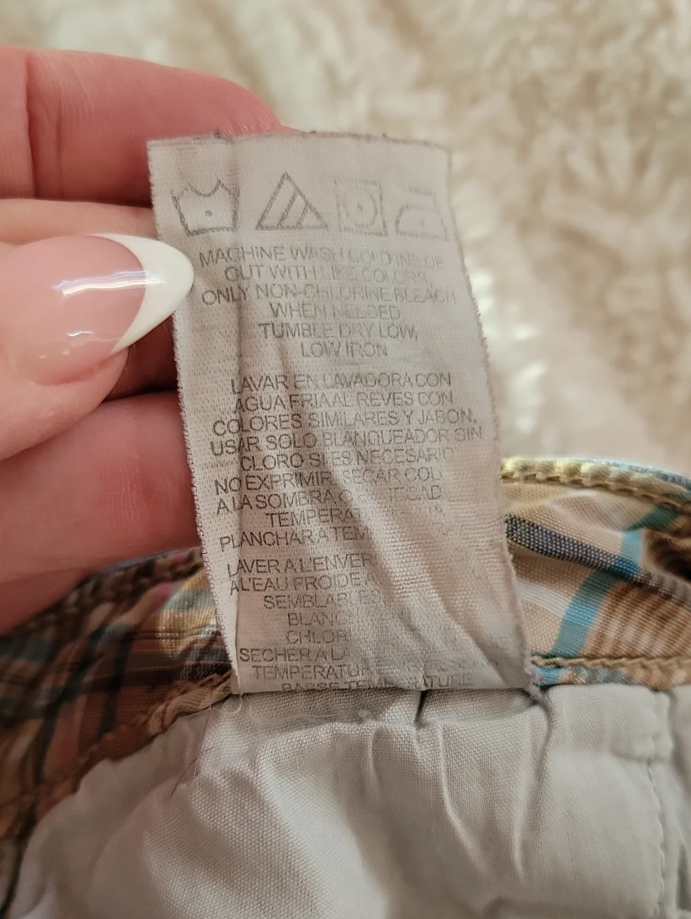 Aidea's Copper Denim Long Length Shorts